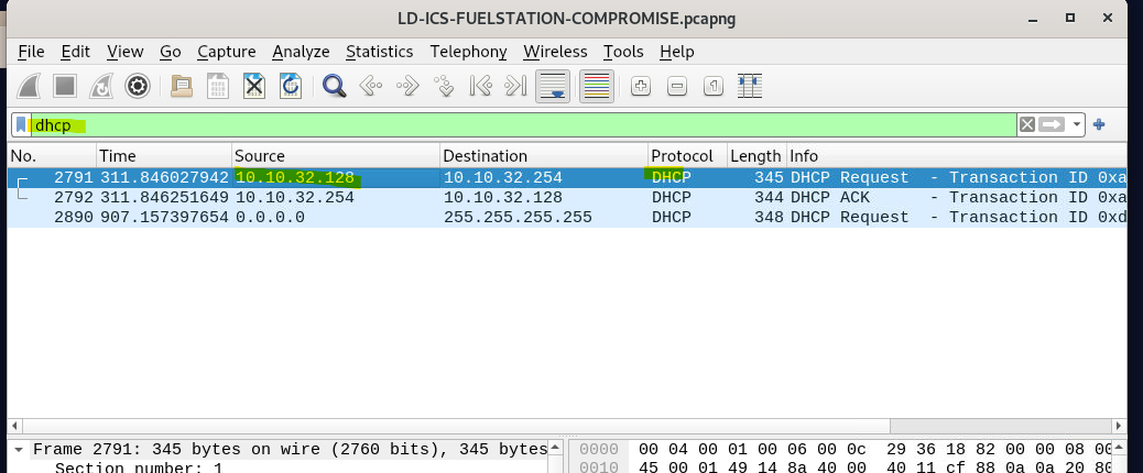 DHCP hostname discovery